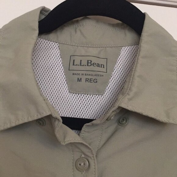 M L.L. Bean Hiking Shirt B05 723 - Picture 2 of 6